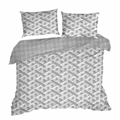 Obliečky na posteľ z kvalitnej renforce bavlny - Sara 28, prikrývka 160 x 200 cm + 2x vankúš 70 x 80 cm